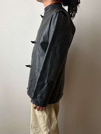 Vintage East German PVC Work Jacket