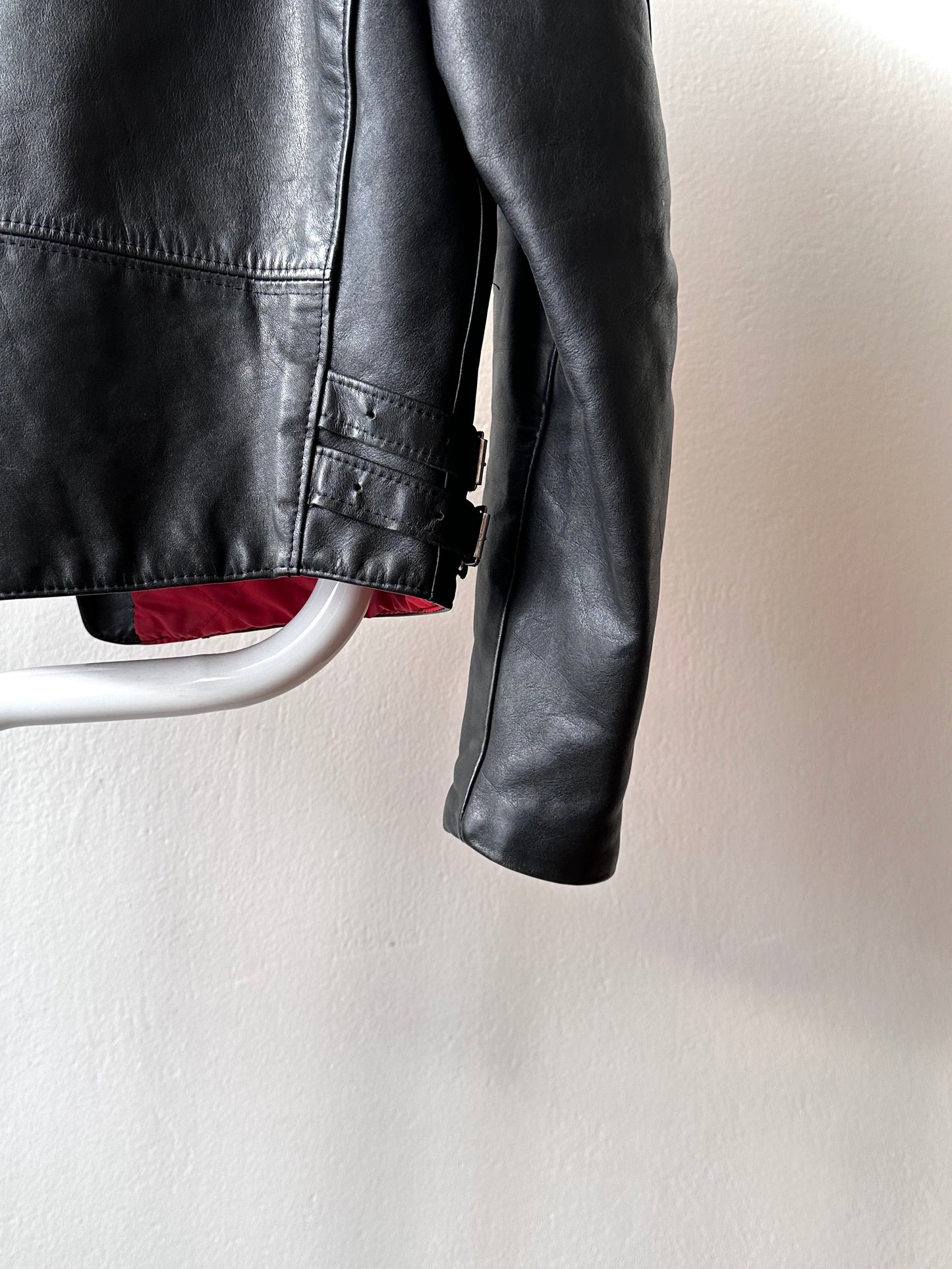 1970's 70's Riders Jacket Biker Jacket Punk rock Vintage Leather jacket Toto Praha Vintage store Vintage clothing Prague Black 70年代 ヴィンテージ ライダース ジャケット 古着 古着屋 ラモーンズ Denmark ユーロ 古着 ヨーロッパ古着 Ewald 