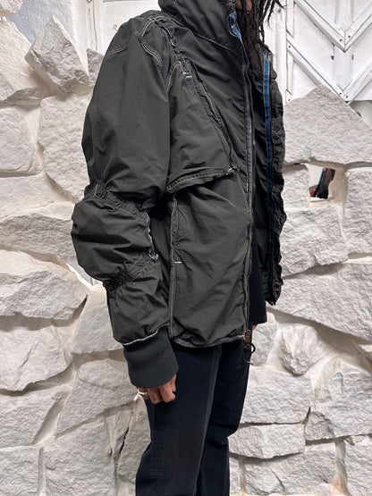 Early 00s JET SET parachute jacket