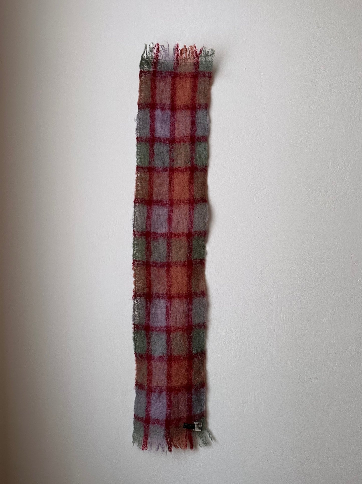 mohair wool scarf made in scotland