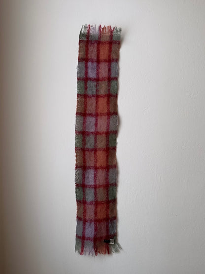 mohair wool scarf made in scotland