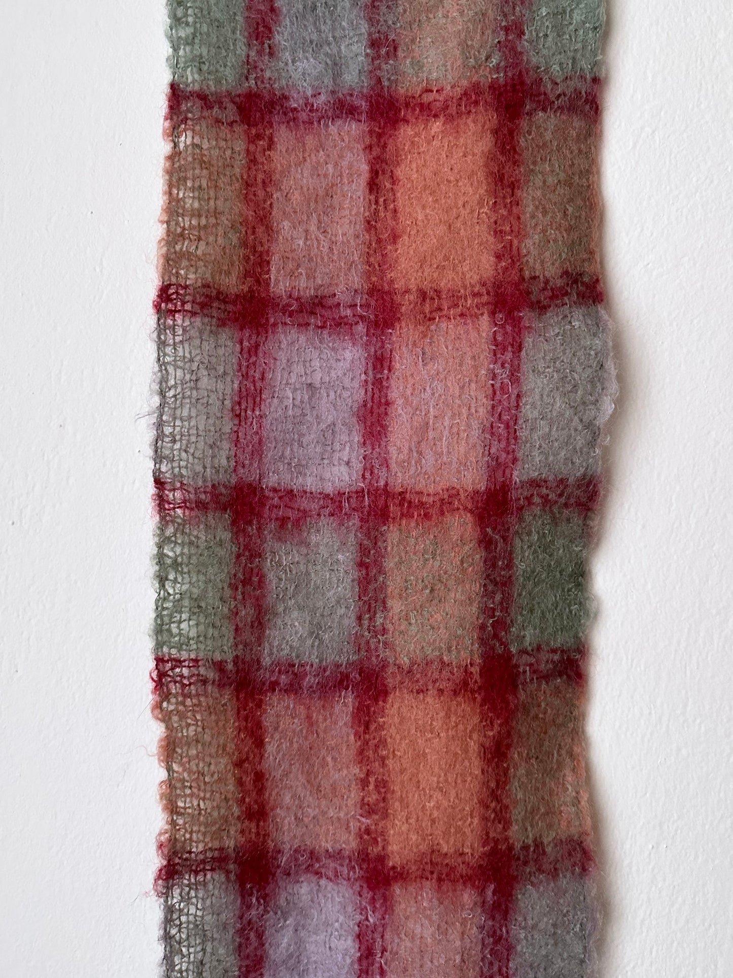 mohair wool scarf made in scotland