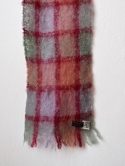 mohair wool scarf made in scotland