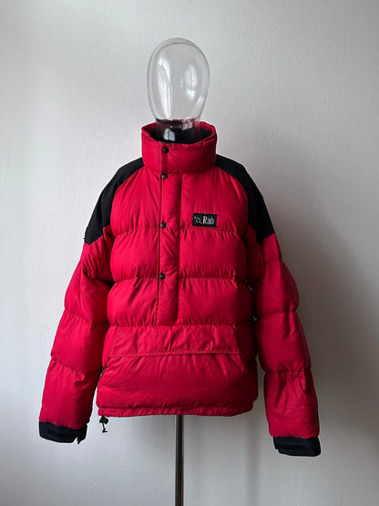 Rab England Down smock TOTO Praha Vintage clothing store プラハ 古着屋 ダウン 1990's 90年代 イギリス古着 スモック Pullover プルオーバー 