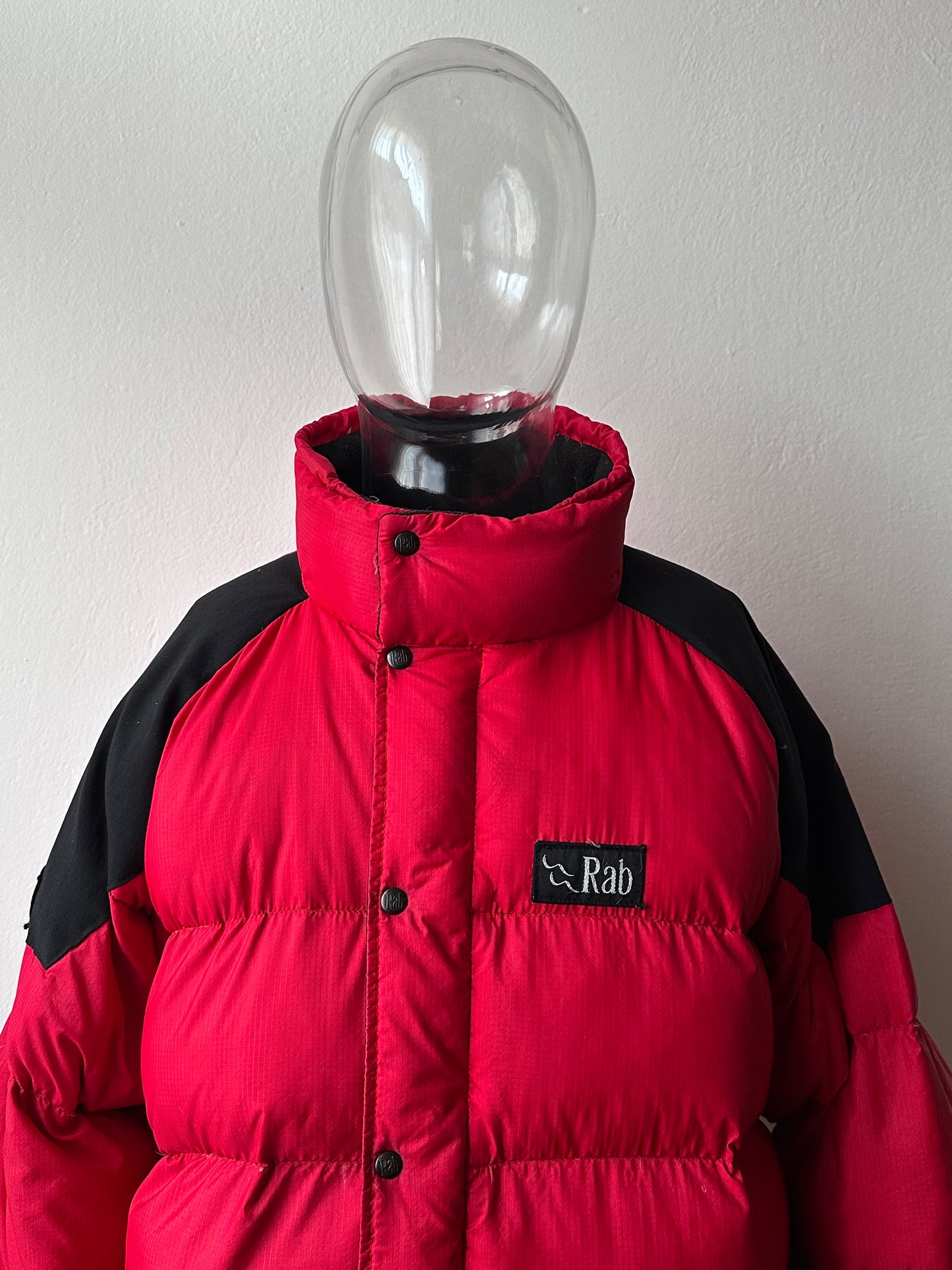 Rab England Down smock TOTO Praha Vintage clothing store プラハ 古着屋 ダウン 1990's 90年代 イギリス古着 スモック Pullover プルオーバー 