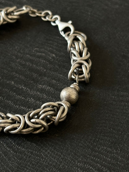 Byzantine multi chain bracelet