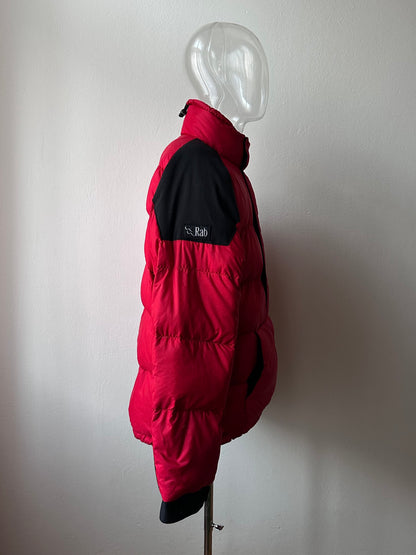 Rab down smock, Red