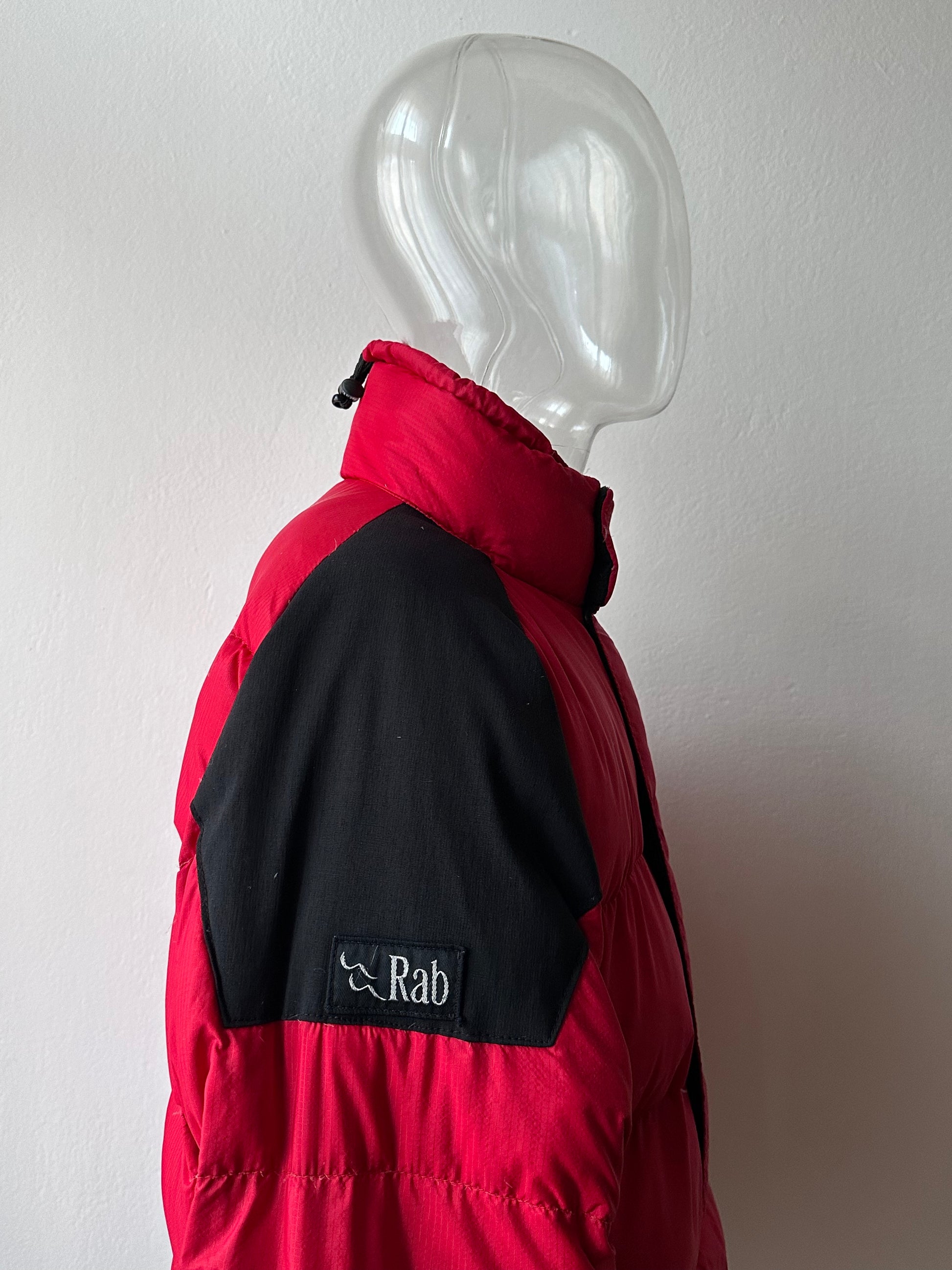 Rab England Down smock TOTO Praha Vintage clothing store プラハ 古着屋 ダウン 1990's 90年代 イギリス古着 スモック Pullover プルオーバー 