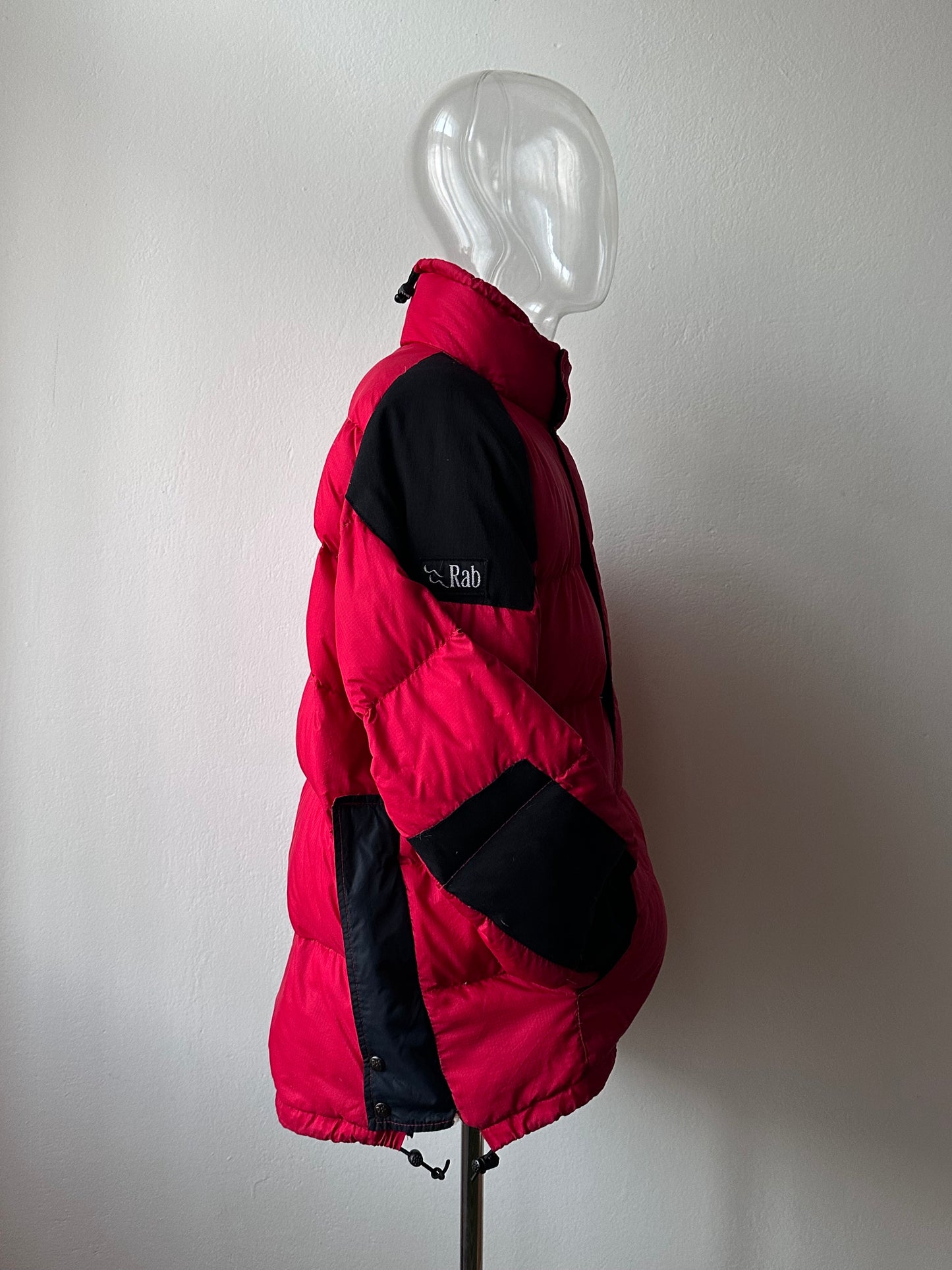 Rab down smock, Red