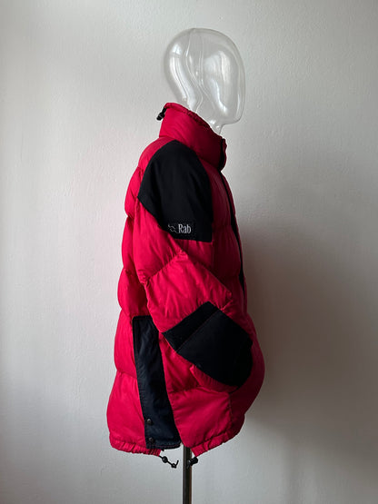 Rab down smock, Red