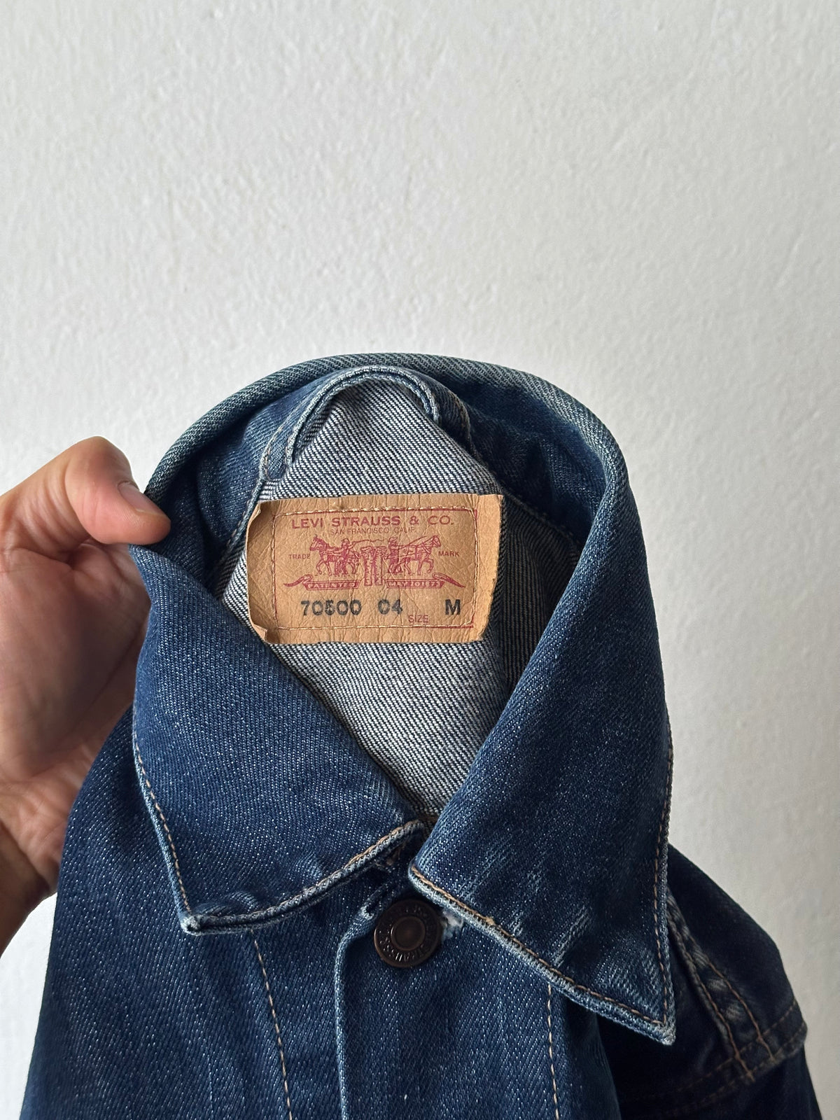 Levi's リーバイス 70500 3rd Gジャン Denim トラッカー ヨーロッパ企画 Europe Vintage ヴィンテージ 