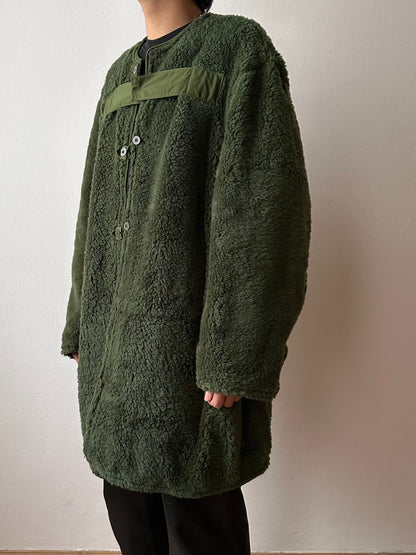 Swedish army M59 field coat with boa liner