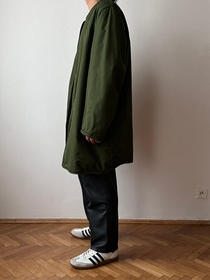 Swedish army M59 field coat with boa liner