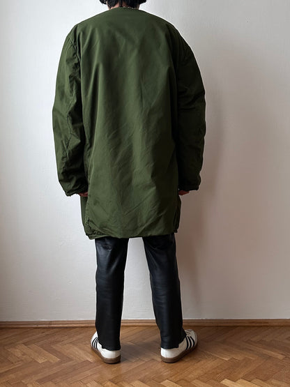 Swedish army M59 field coat with boa liner