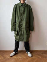 Swedish army M59 field coat with boa liner