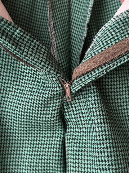 1980s Houndstooth trousers - w35