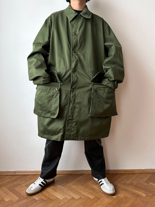 Swedish army M59 field coat with boa liner