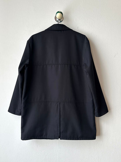 Early 00s Black poly jacket