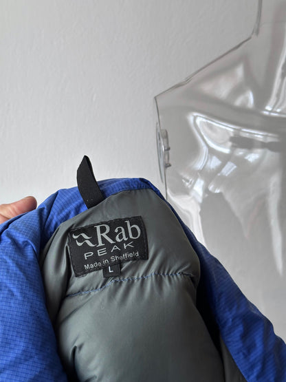 Rab down smock, Blue