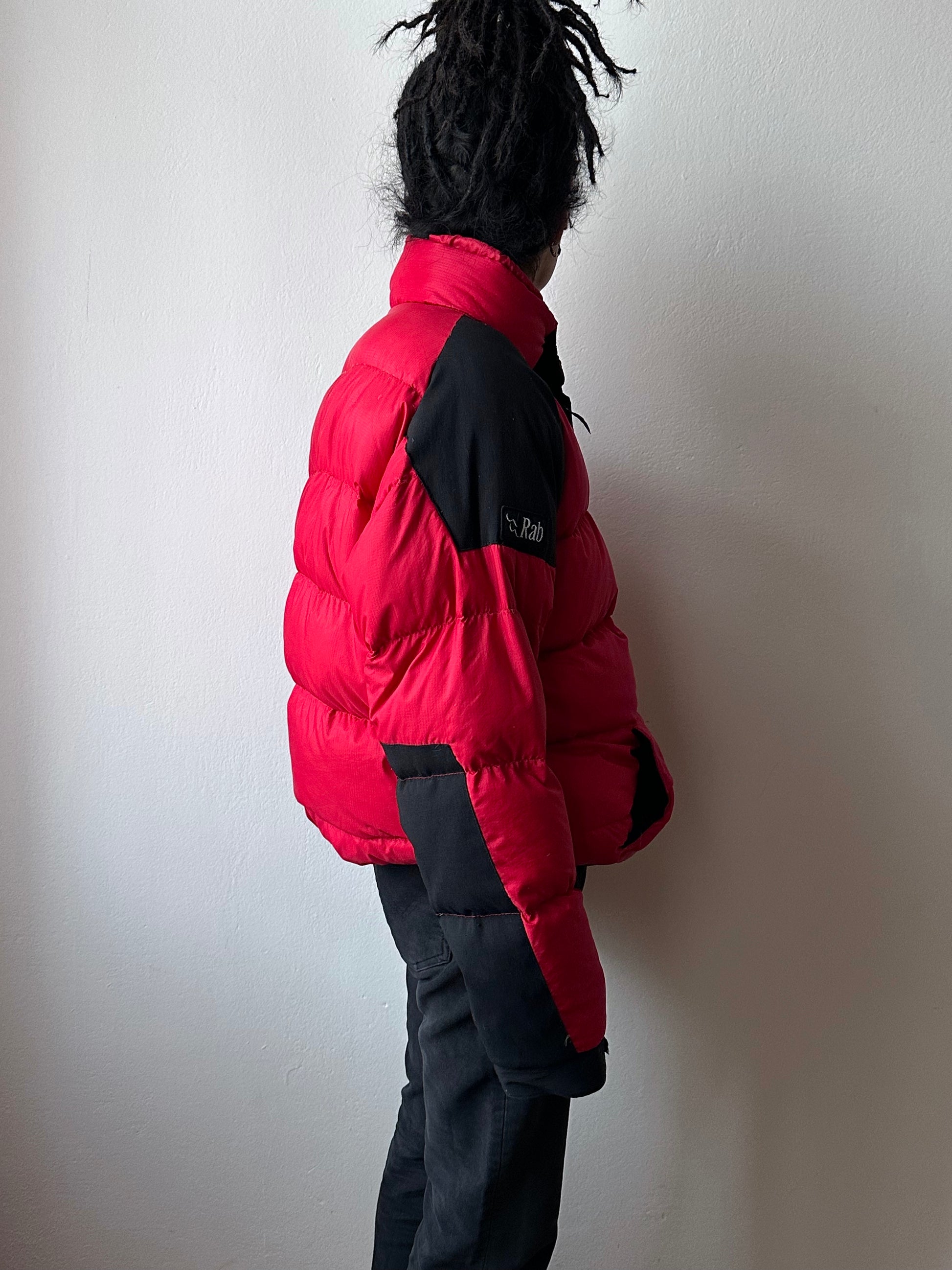 Rab England Down smock TOTO Praha Vintage clothing store プラハ 古着屋 ダウン 1990's 90年代 イギリス古着 スモック Pullover プルオーバー 