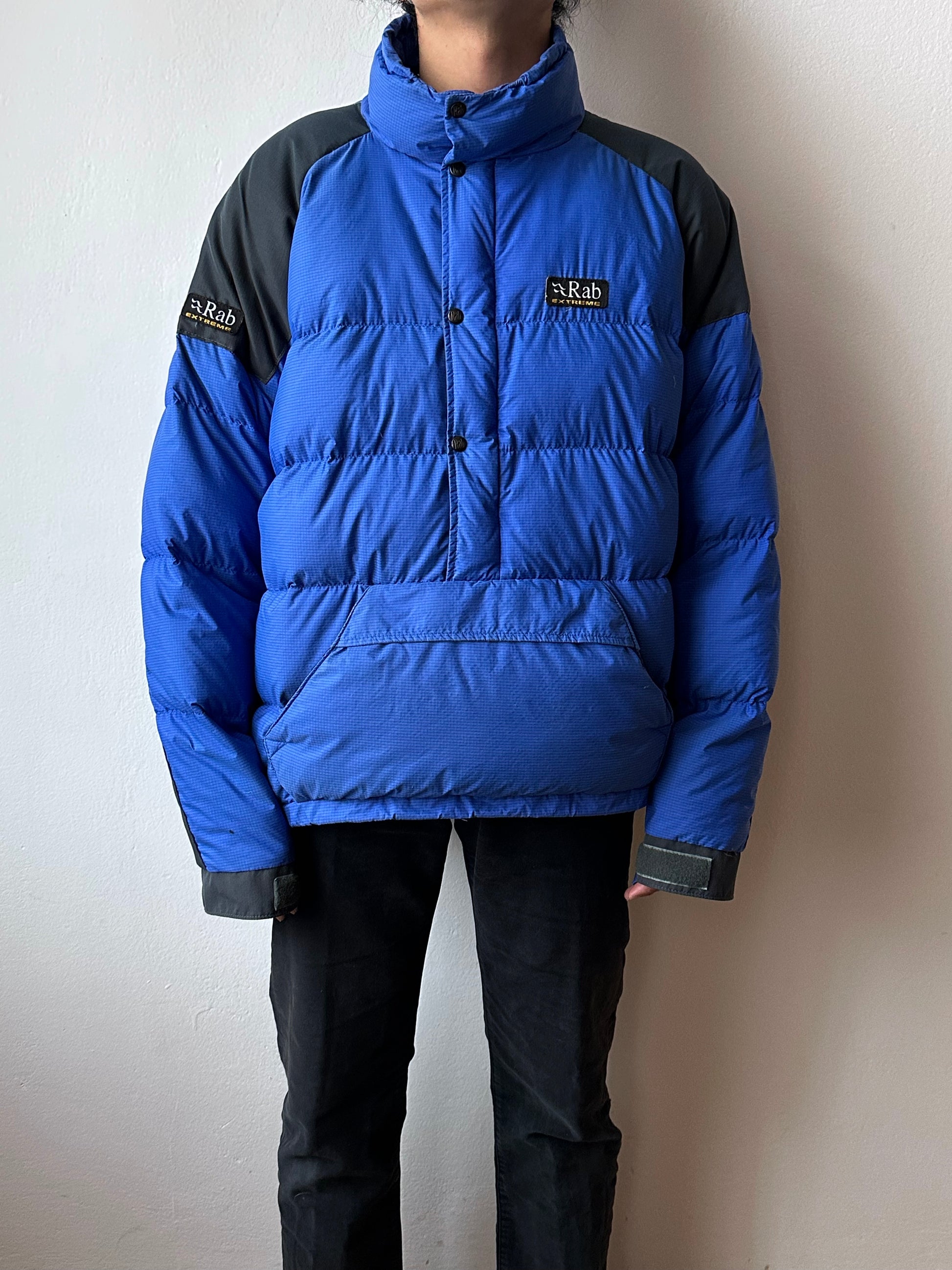 Rab down smock TOTO Praha Vintage clothing store England 90's 90年代 イングランド プラハ 古着屋 古着 ユーロ古着　イギリス古着 ヨーロッパ古着 Smock スモック Pullover プルオーバー 