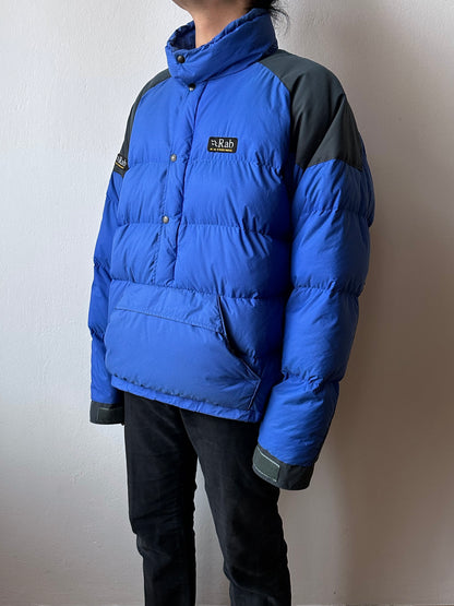 Rab down smock TOTO Praha Vintage clothing store England 90's 90年代 イングランド プラハ 古着屋 古着 ユーロ古着　イギリス古着 ヨーロッパ古着 Smock スモック Pullover プルオーバー 