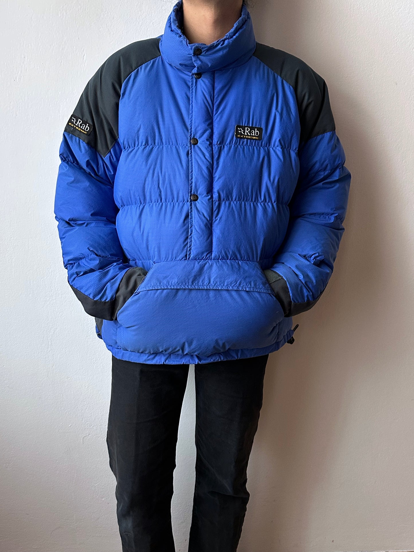 Rab down smock TOTO Praha Vintage clothing store England 90's 90年代 イングランド プラハ 古着屋 古着 ユーロ古着　イギリス古着 ヨーロッパ古着 Smock スモック Pullover プルオーバー 