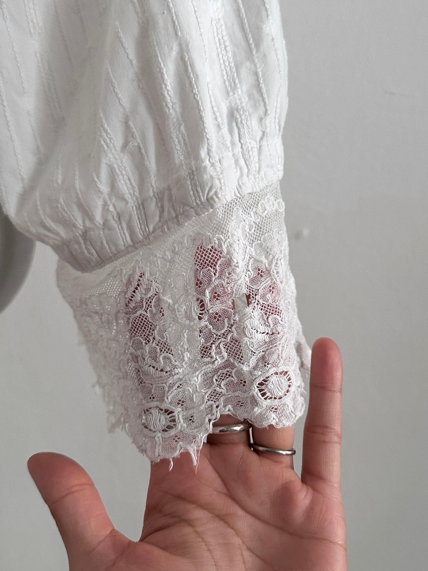 1900-1910' Edwardian cotton blouse