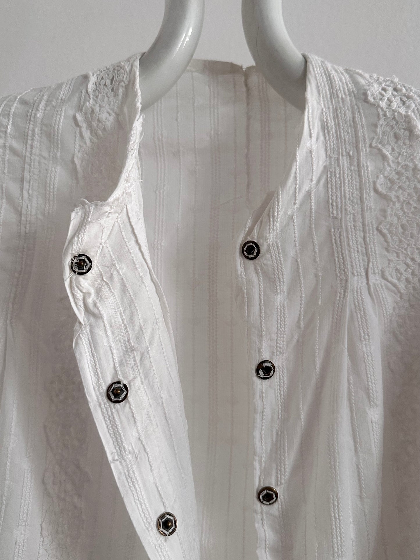 1900-1910' Edwardian cotton blouse