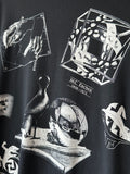 90's 90年代 M.C.Escher エッシャー マルチ ロンT ロンTee Vintage T-shirt Art Tシャツ アート プラハ 古着屋 古着 ユーロ古着 ヨーロッパ古着 Praha Prague Vintage store