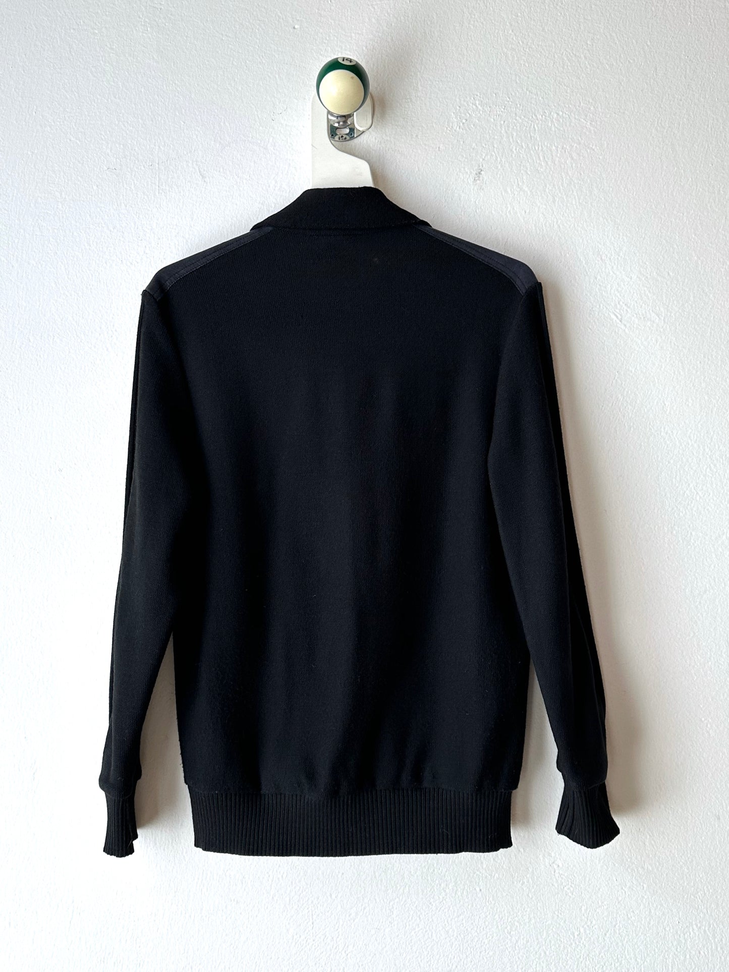 1970s black Adidas track jacket