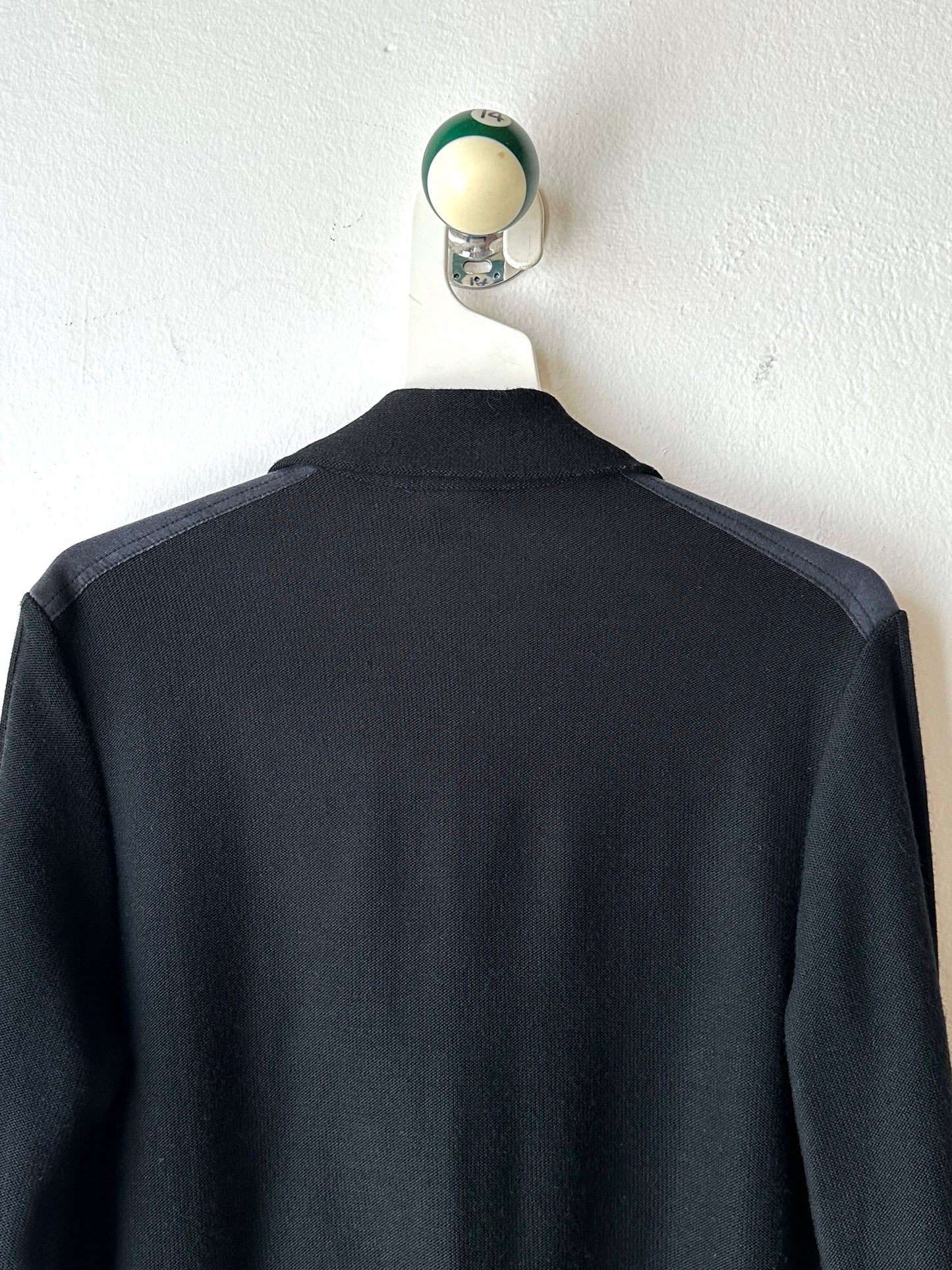 1970s black Adidas track jacket