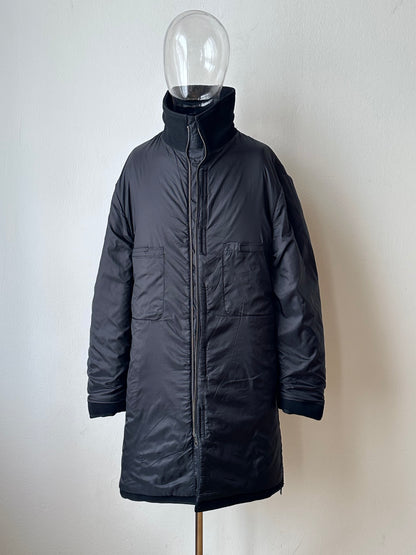 Black wool coat