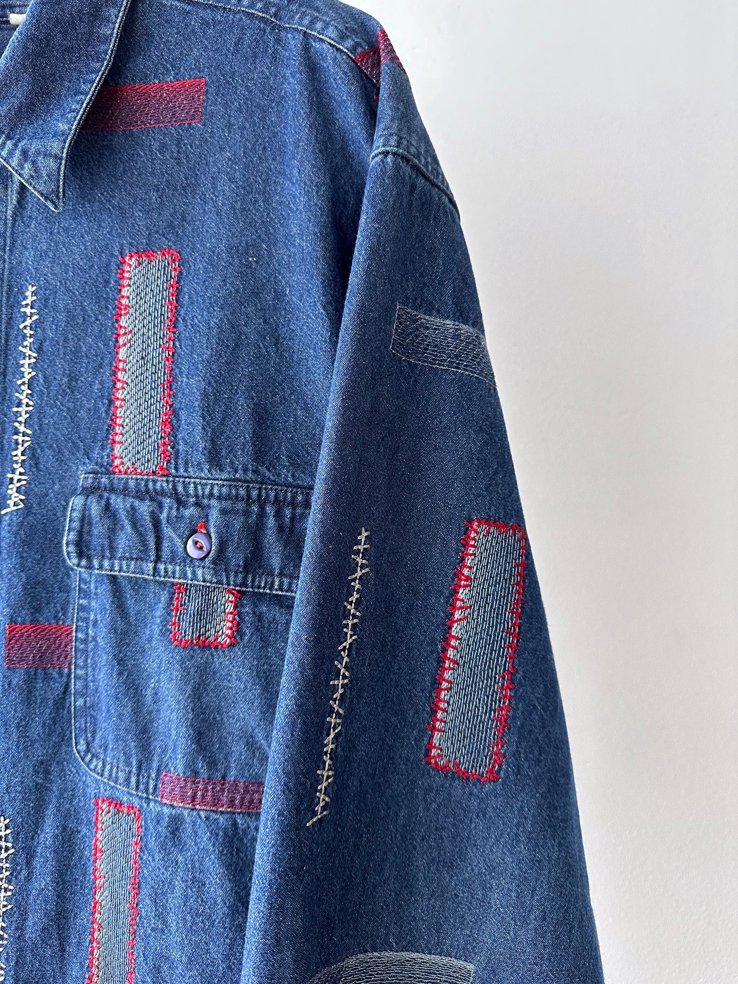 90s Denim shirt.