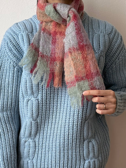mohair wool scarf made in scotland