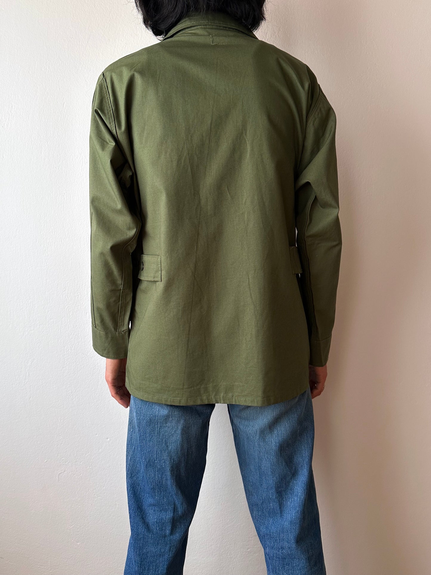 1964s US army jungle fatigue jacket , Dead stock