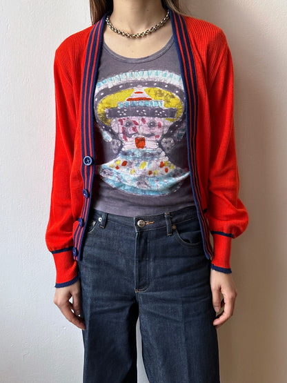 Adidas 1980's Made in W-Germany Vintage TOTO Praha Vintage clothing store cardigan アディダス プラハ 古着屋 ヴィンテージ 西ドイツ製 ユーロ古着 ヨーロッパ古着