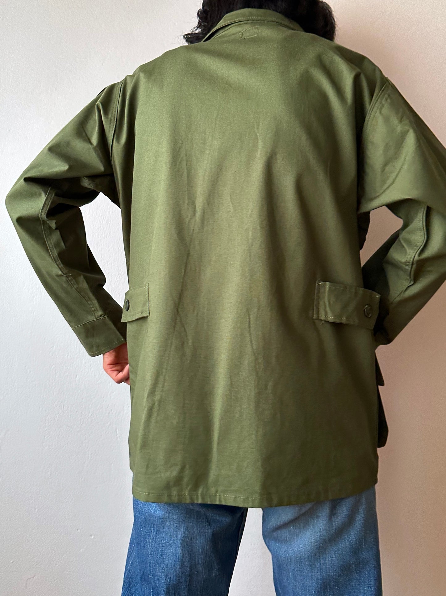 1964s US army jungle fatigue jacket , Dead stock