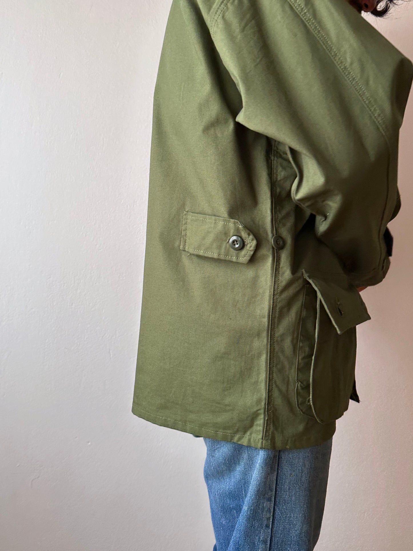 1964s US army jungle fatigue jacket , Dead stock