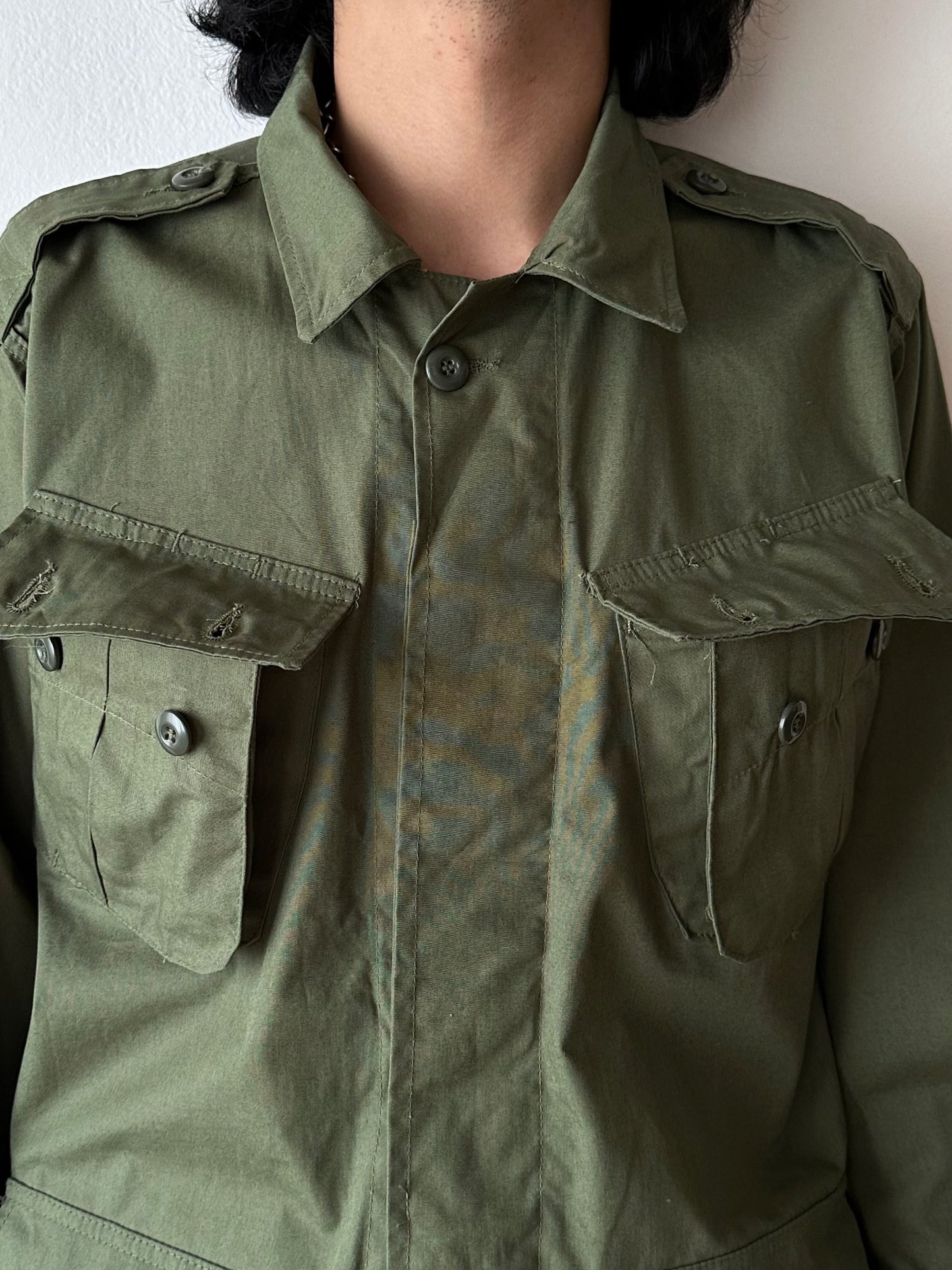 1964s US army jungle fatigue jacket , Dead stock