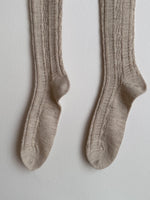 deadstock knit long socks 1
