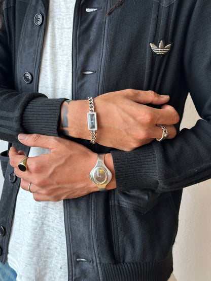 1970s black Adidas track jacket