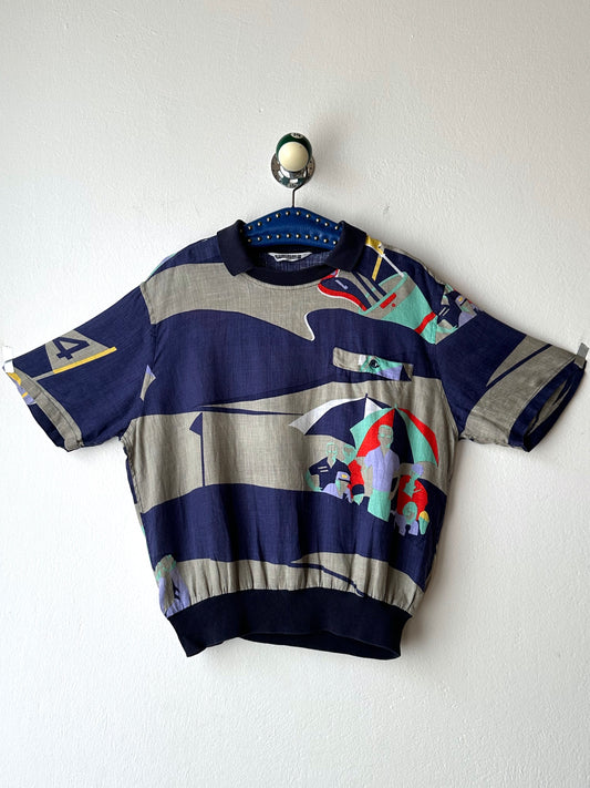 1990s Italian linen shirt