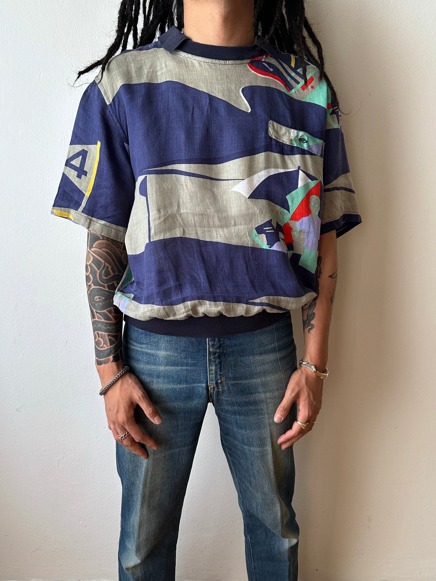 1990s Italian linen shirt