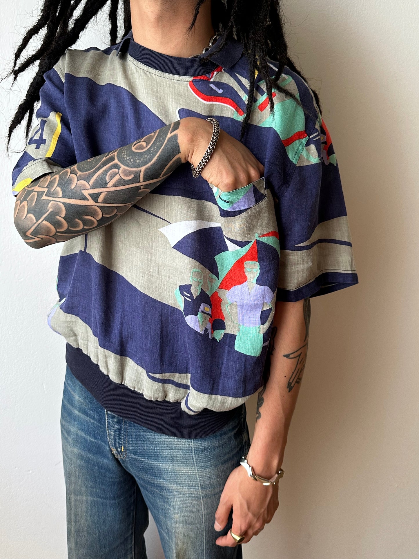 1990s Italian linen shirt