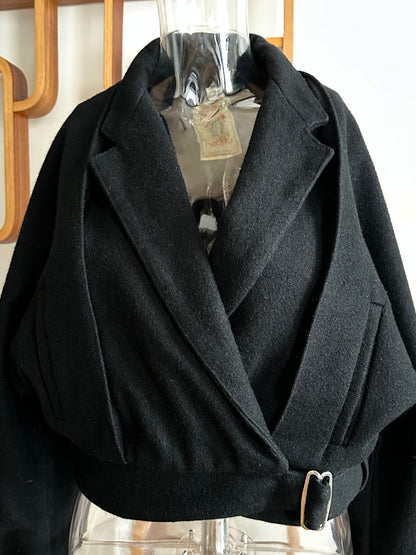 1980s France wool jacket, battledress-inspired