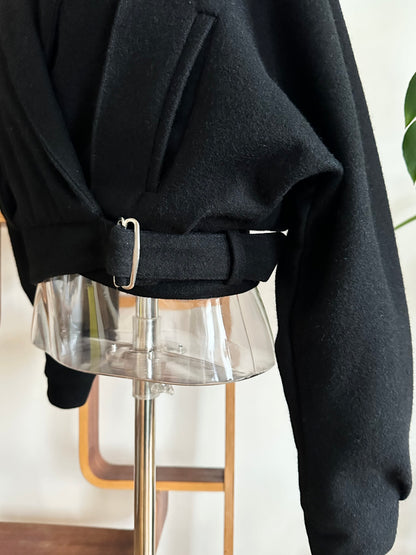 1980s France wool jacket, battledress-inspired
