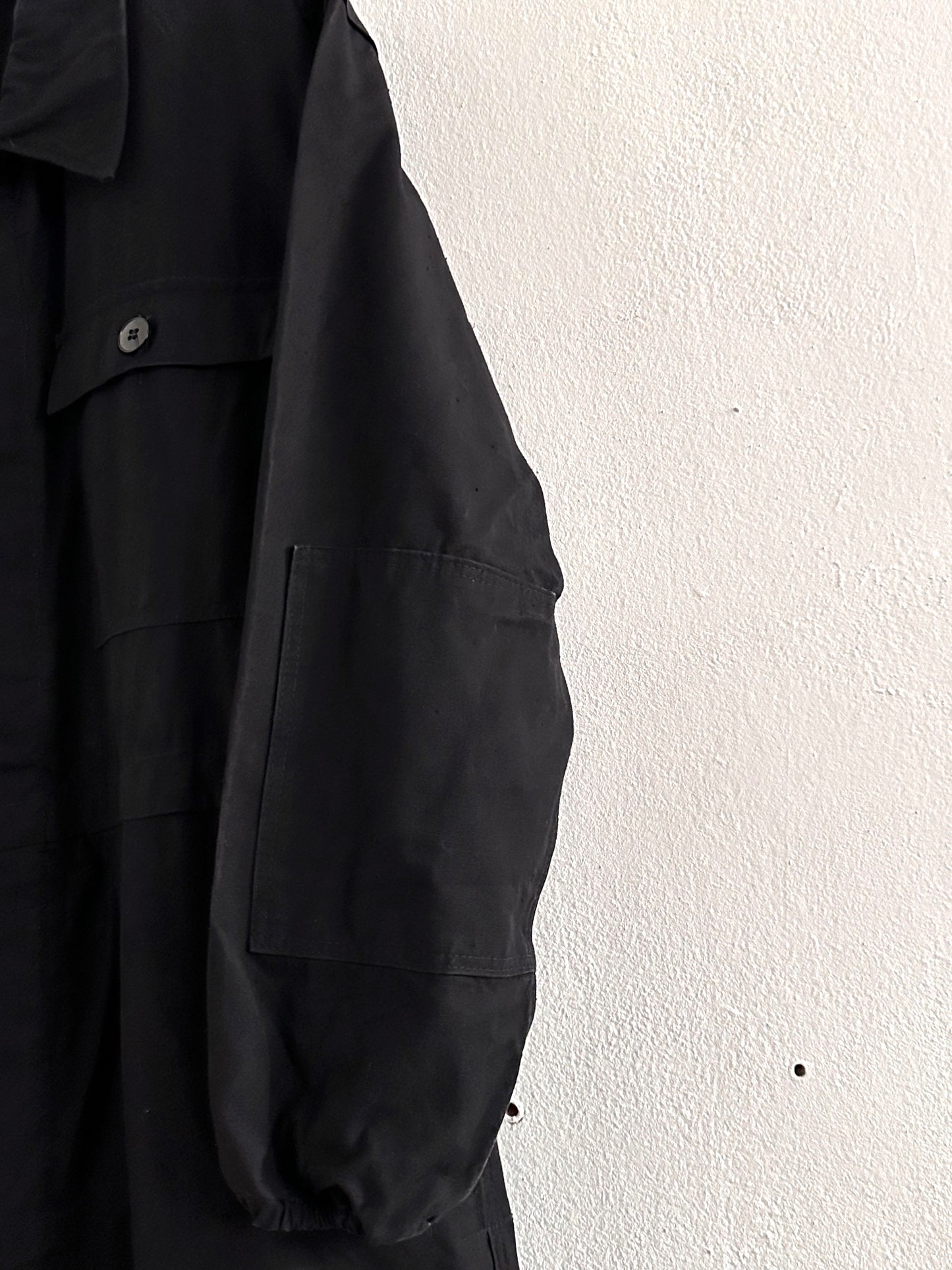 Vintage East German military black jumpsuit