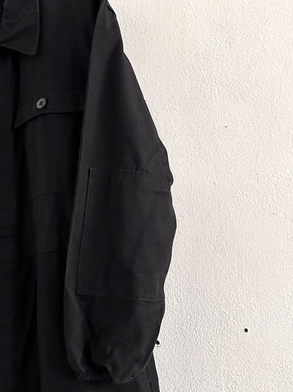 Vintage East German military black jumpsuit