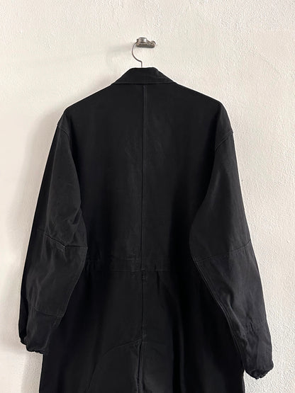 Vintage East German military black jumpsuit